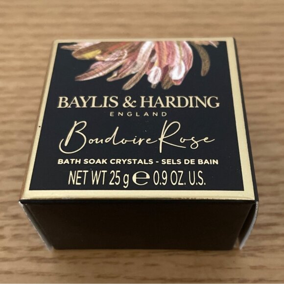 Baylis and Harding England Boudoire Rose Bath and Body Set 5 Piece New Sealed - Picture 4 of 7